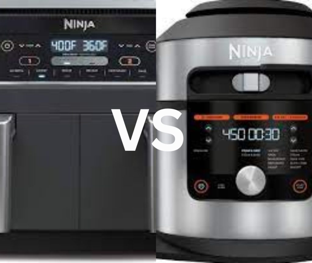 Ninja Foodi and Ninja Air Fryer side-by-side comparison