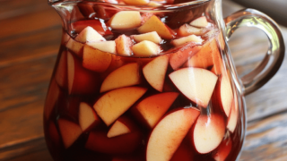 Fireball Caramel Apple Sangria