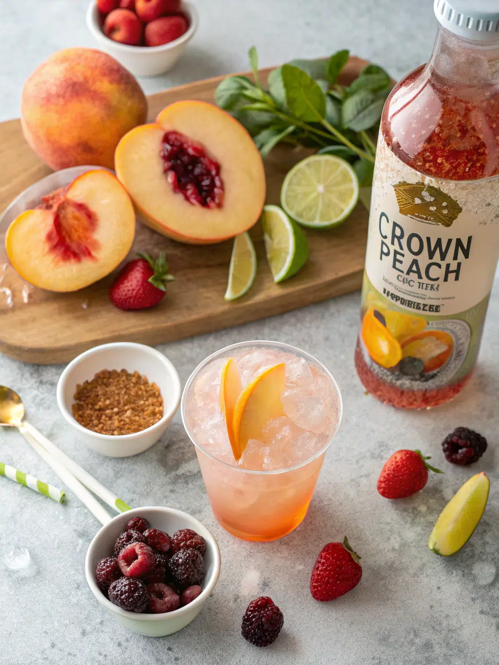 5 Tropical Crown Peach Beach Recipes for Instant Vacation Vibes 1 Crown Peach Beach Ingredients