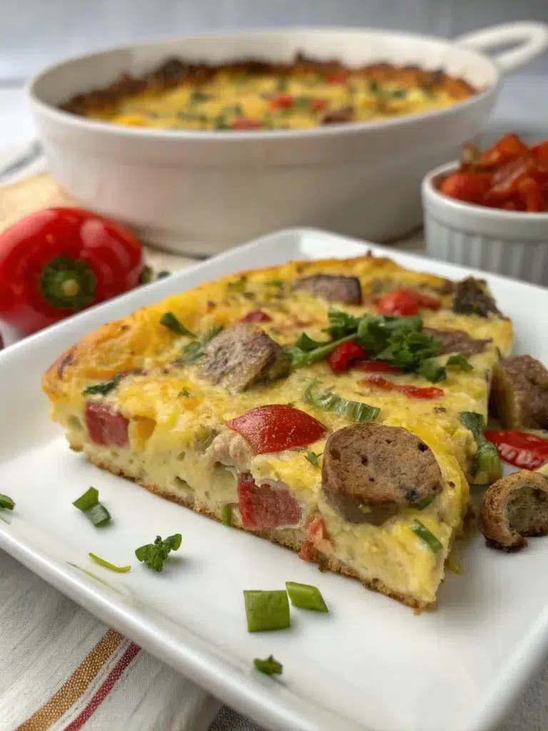 Easy Sausage and Egg Casserole