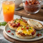 English Muffin Breakfast Pizzas