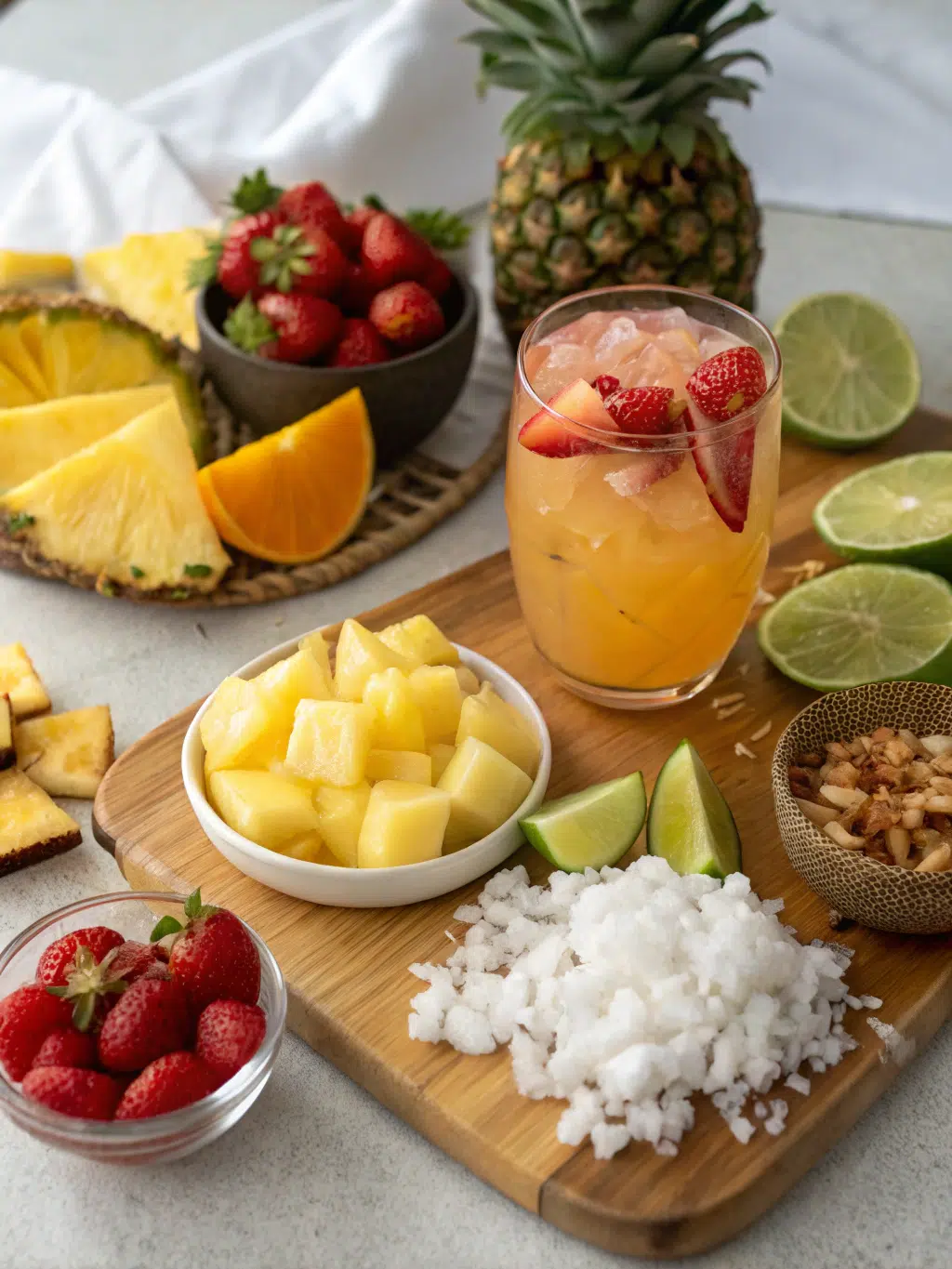 7 Breathtaking Malibu Sunset Cocktails to Watch the Sky 1 Malibu Sunset Ingredients