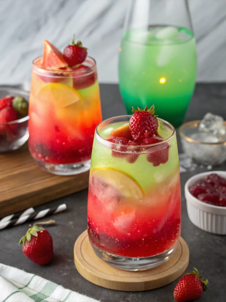 Northern Lights Glow Punch