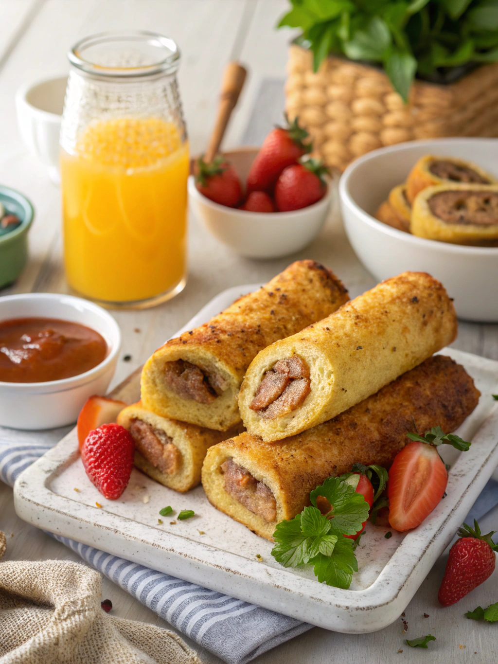 7 Irresistible Sausage French Toast Roll-Ups That Will Amaze 1 Sausage French Toast Roll-Ups Ingredients