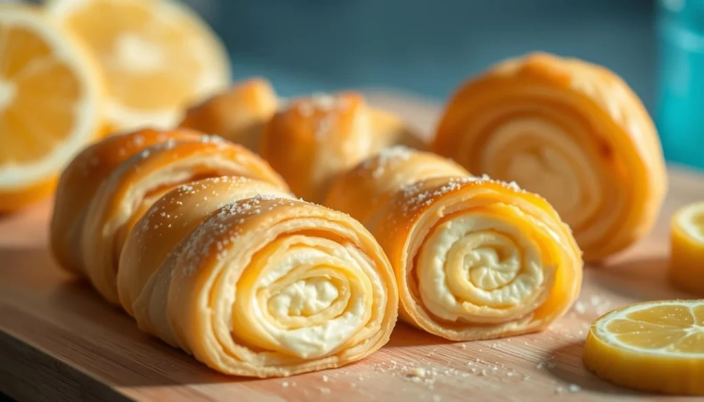 lemon cream cheese crescent rolls