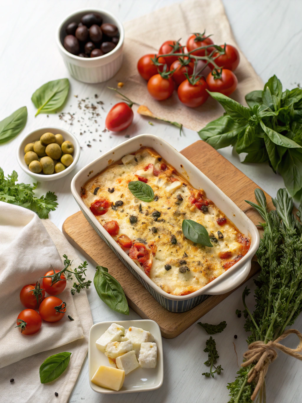 How to Make the Viral Baked Feta Pasta: A Step-by-Step Guide 1 Baked Feta Pasta Ingredients