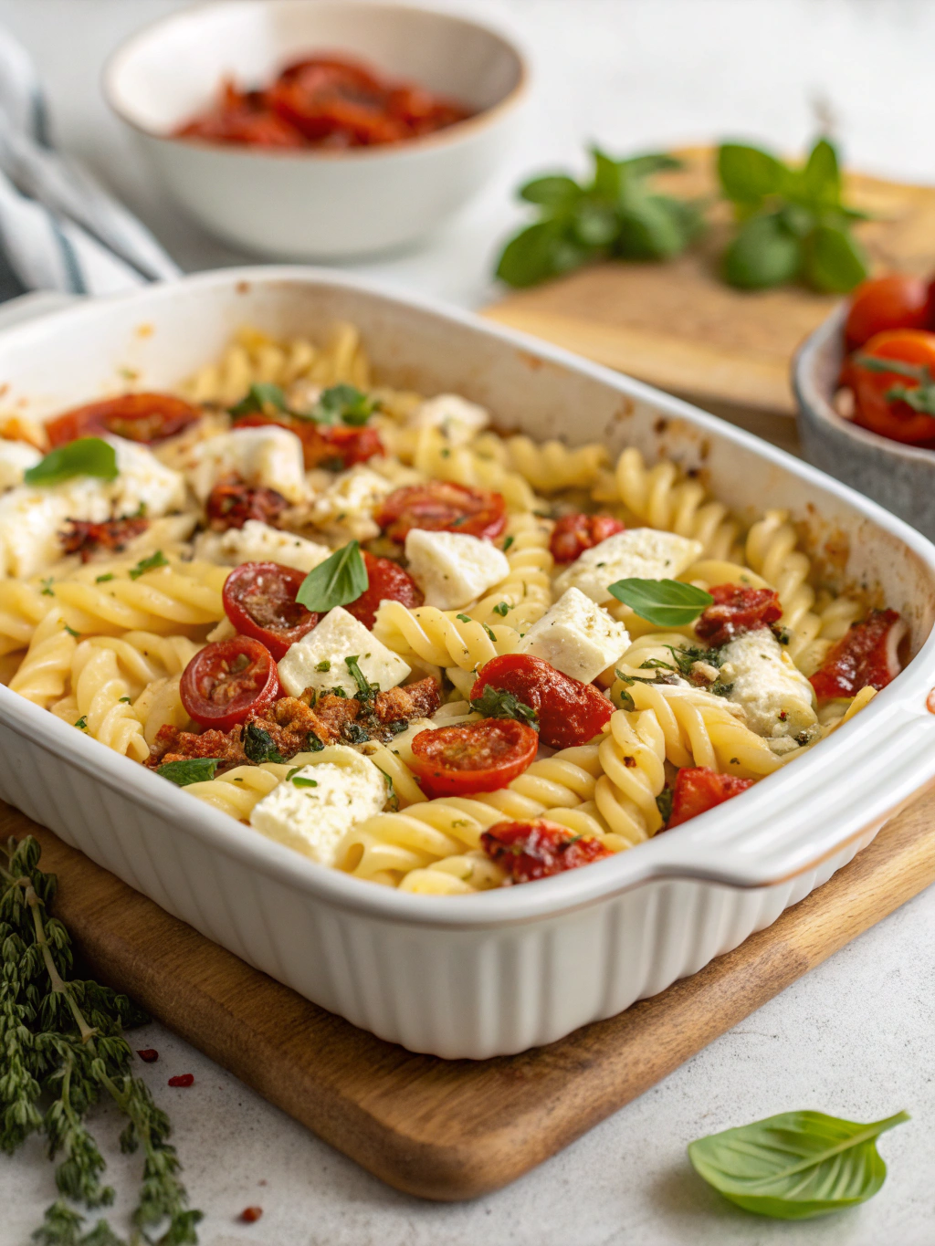 Baked Feta Pasta