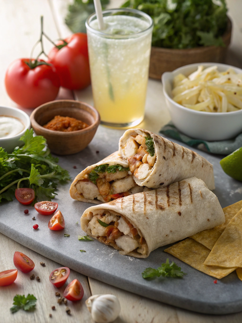 How to Make Cheesy Garlic Chicken Wraps: A Step-by-Step Guide 1 Cheesy Garlic Chicken Wraps Ingredients