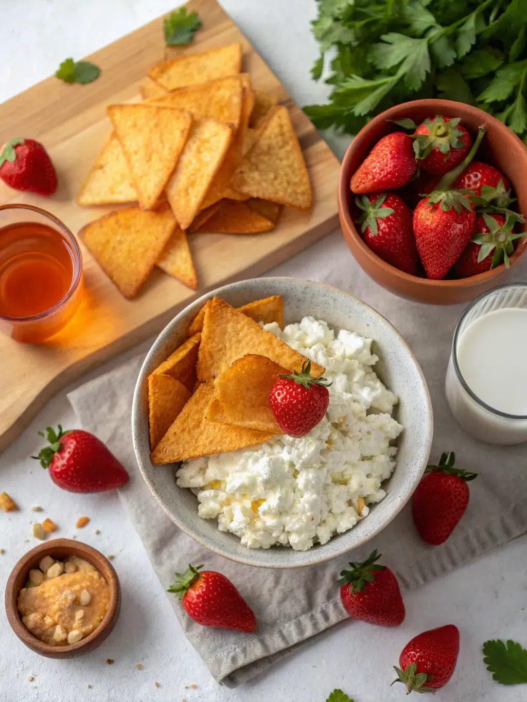 Cottage Cheese Chips Craze: 7 Best Recipes for Healthy Snacking! 3 Cottage Cheese Chips Ingredients