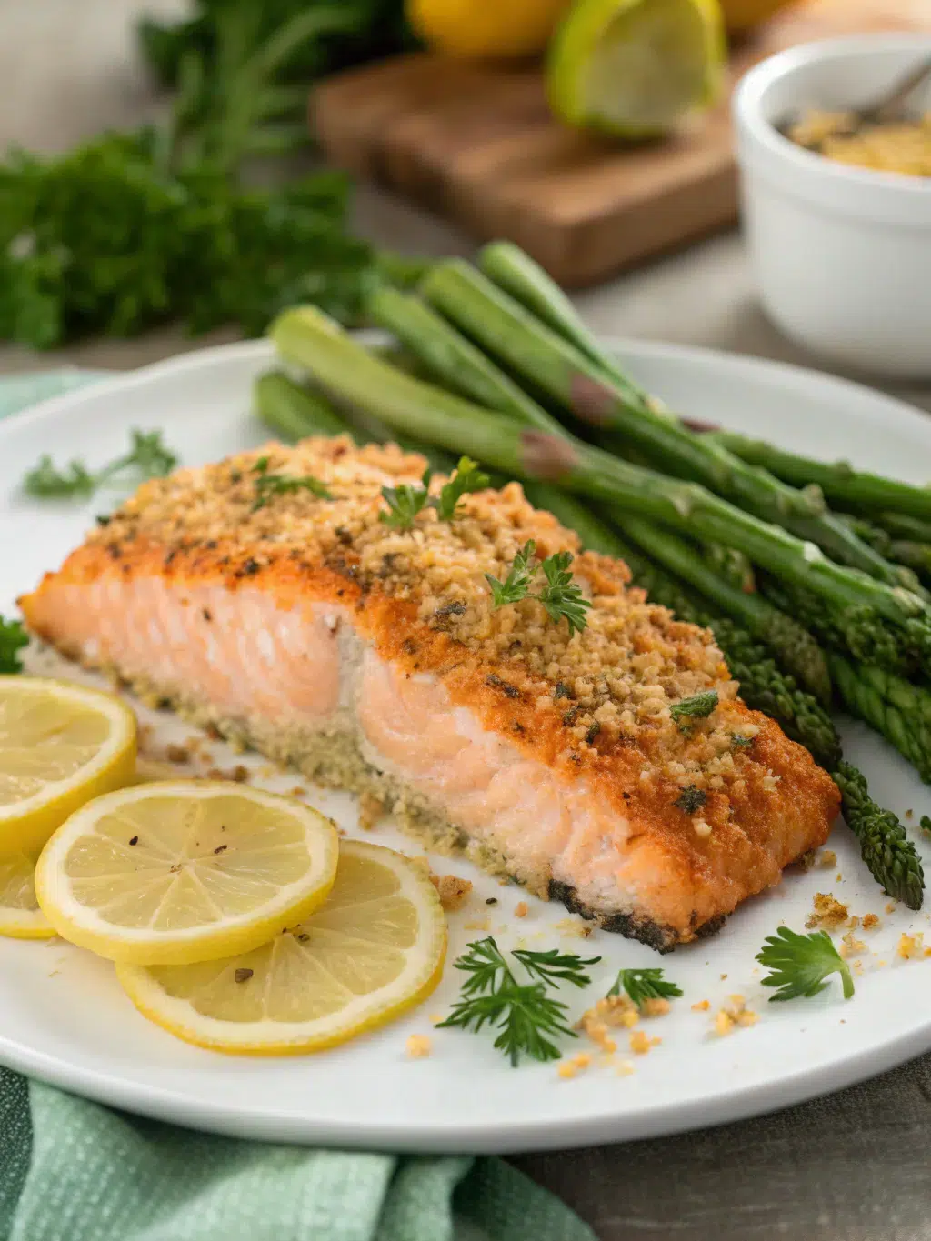 Crispy Parmesan Crusted Baked Salmon: 7 Steps for the Ultimate Meal