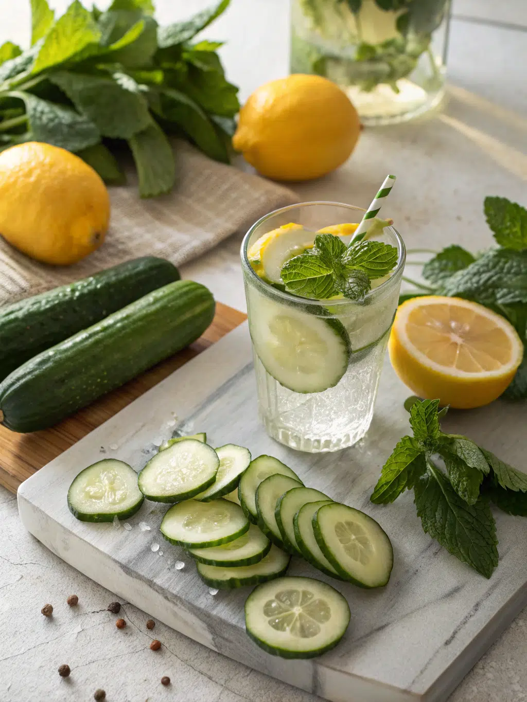 Cucumber Mint Lemonade: 7 Refreshing Recipe Secrets You Need to Try! 1 Cucumber Mint Lemonade Ingredients