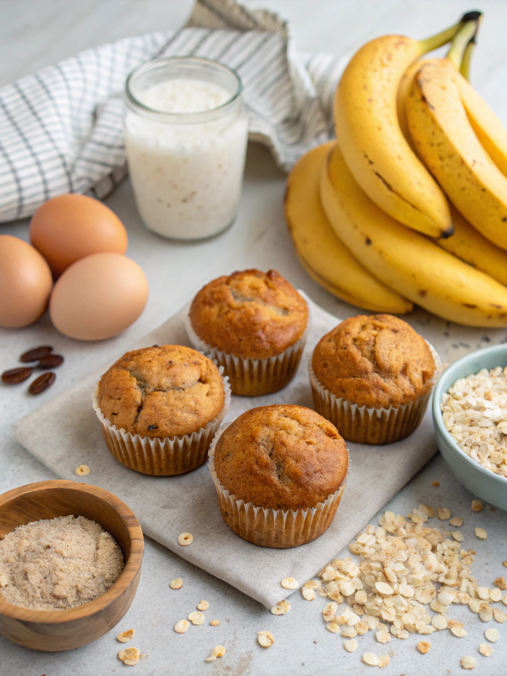 Easy Banana Protein Muffins: 15-Minute Go-To Energy Snack! 1 Easy Banana Protein Muffins: 15-Minute Go-To Energy Snack!