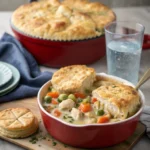 Easy Chicken Pot Pie with Biscuits