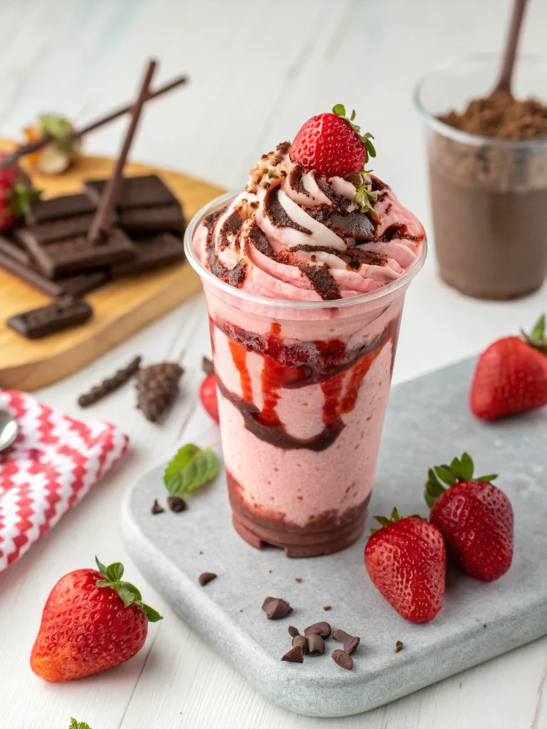 Frozen Strawberry Chocolate