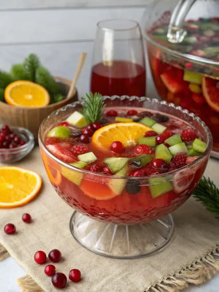 Homemade Holiday Punch