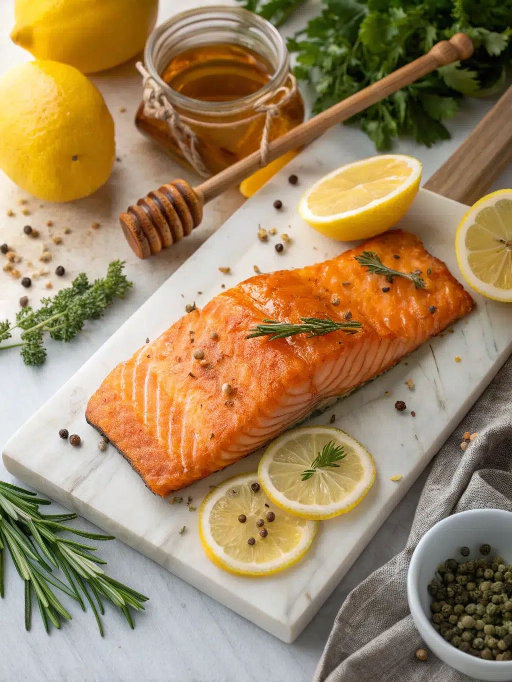 Honey Glazed Salmon: 7 Key Steps to the Perfect Sweet and Savory Dinner! 3 Honey Glazed Salmon: 7 Key Steps to the Perfect Sweet and Savory Dinner!