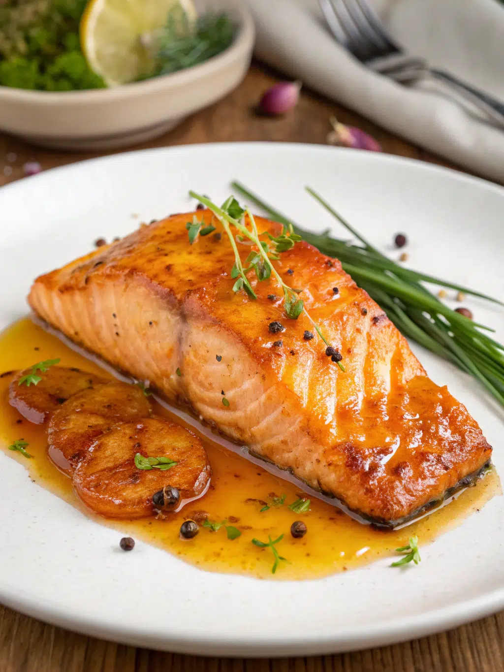 Honey Glazed Salmon