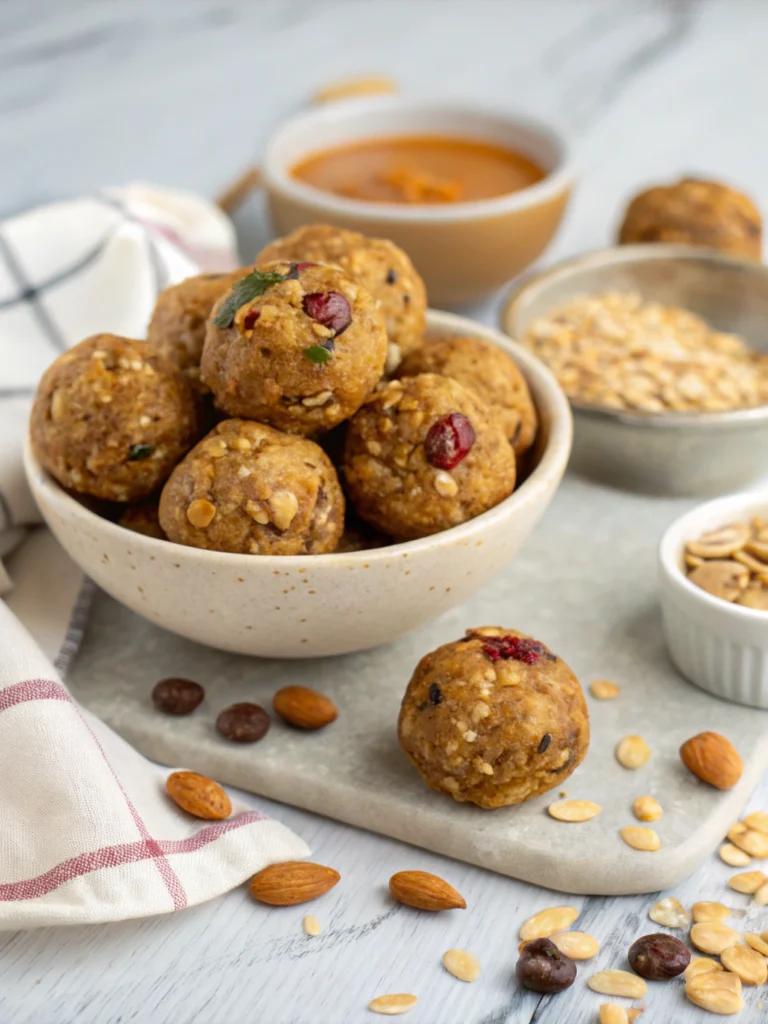 Oatmeal Peanut Butter Energy Bites