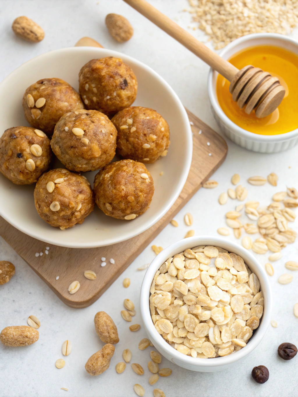 5-Minute Oatmeal Peanut Butter Energy Bites: The Secret All-Day Power Snack! 1 5-Minute Oatmeal Peanut Butter Energy Bites: The Secret All-Day Power Snack!