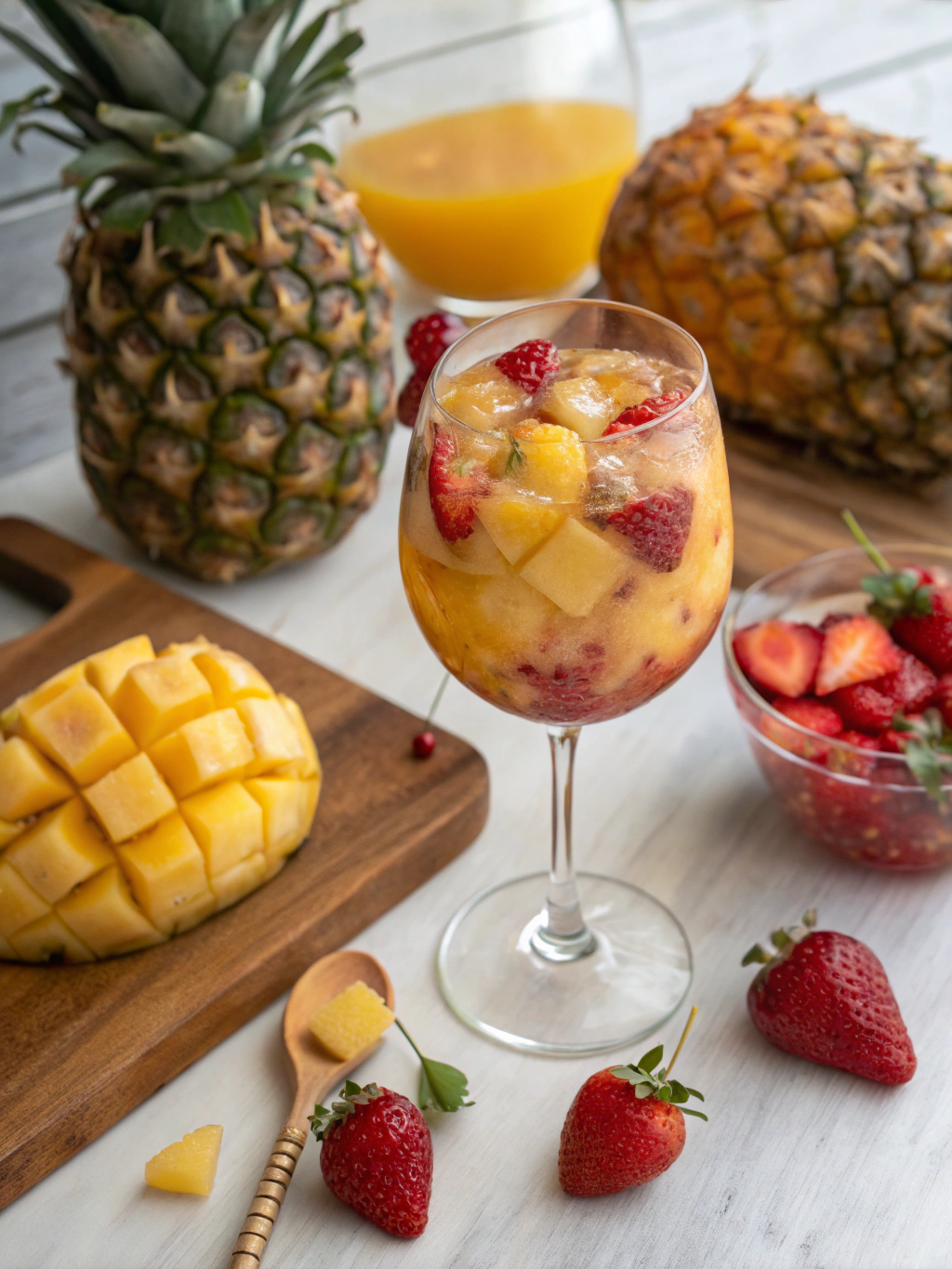 Pina Colada Sangria: 5 Steps to Tropical Bliss at Home 1 Pina Colada Sangria Ingredients