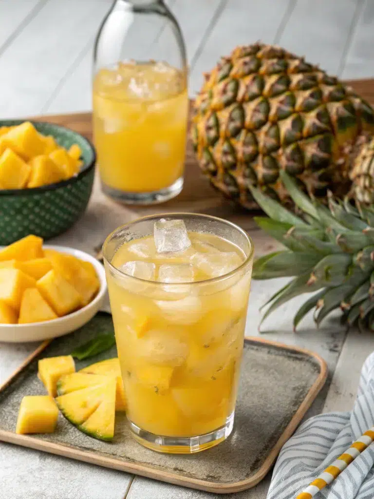 Tropical Cocktails: 30 Irresistible Recipes to Sip Under the Sun 10 Pineapple Mango Rum Punch Recipe