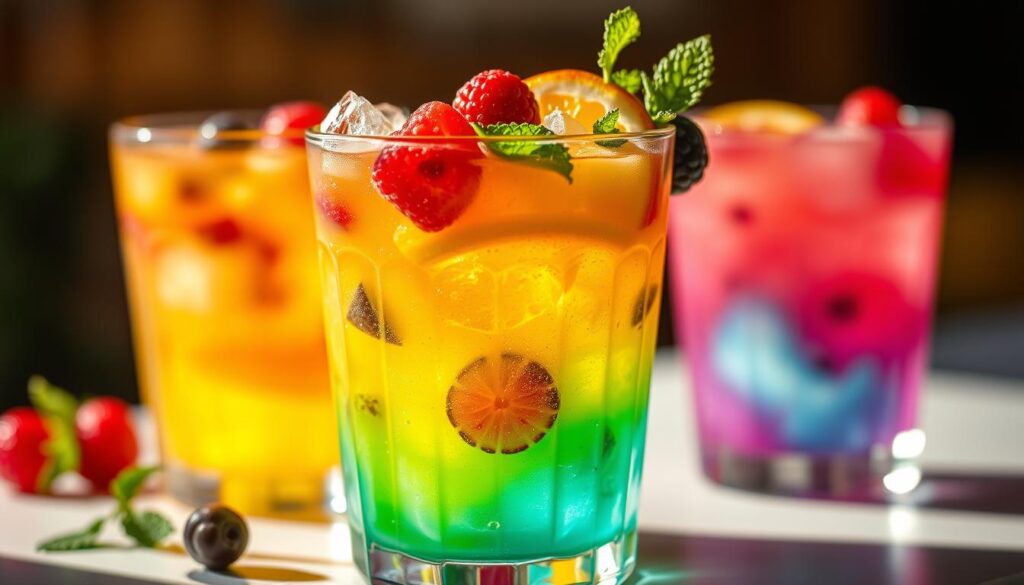 Rainbow Sherbet Punch