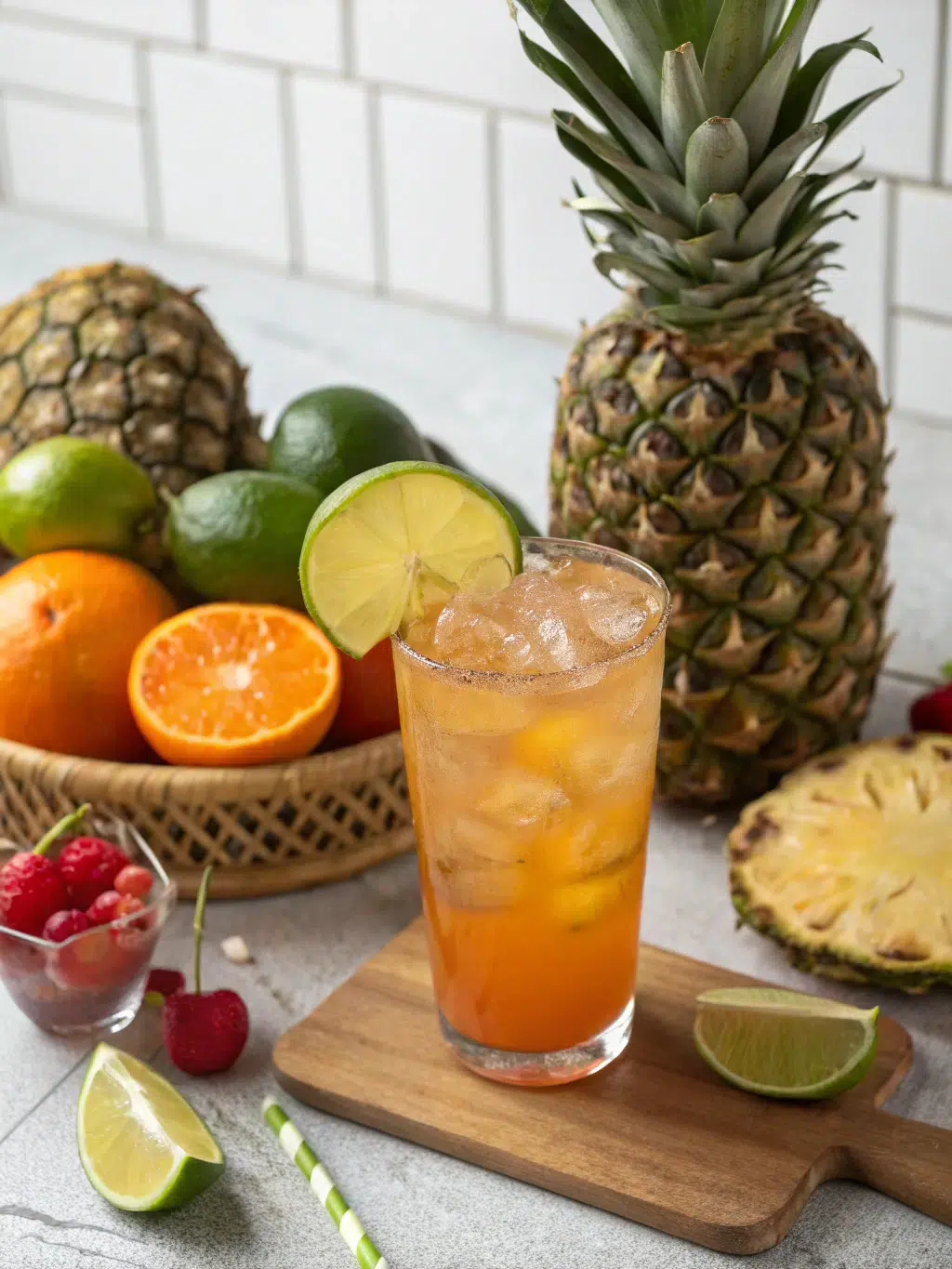 Rum Punch Recipe: 5 Steps to a Perfect Tropical Drink! 1 Ingredients for Rum Punch