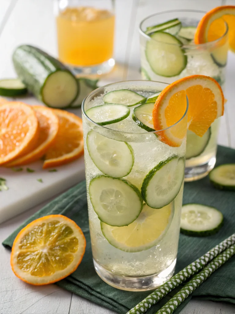 Spa Spritz (cucumber-citrus)
