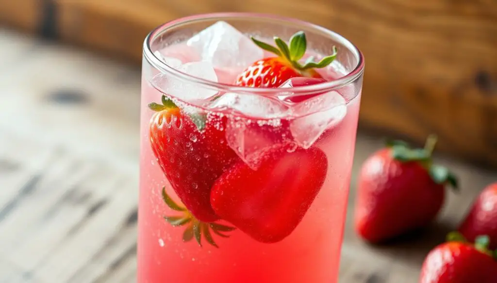 Tropical Cocktails: 30 Irresistible Recipes to Sip Under the Sun 29 Strawberry Dirty Sprite