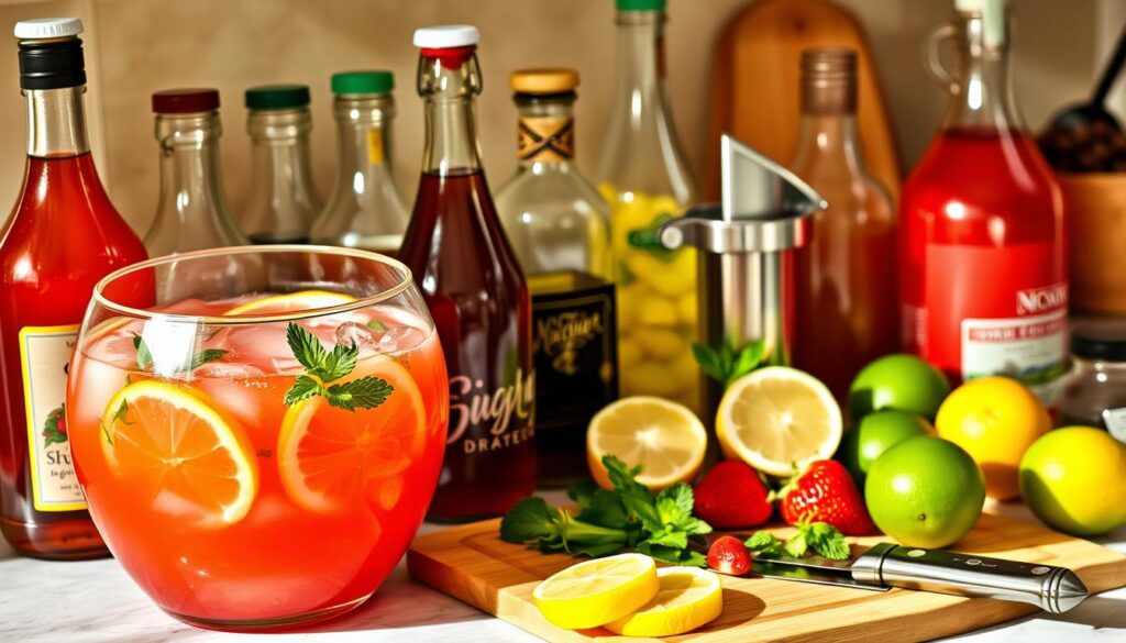 Strawberry Lemonade Punch