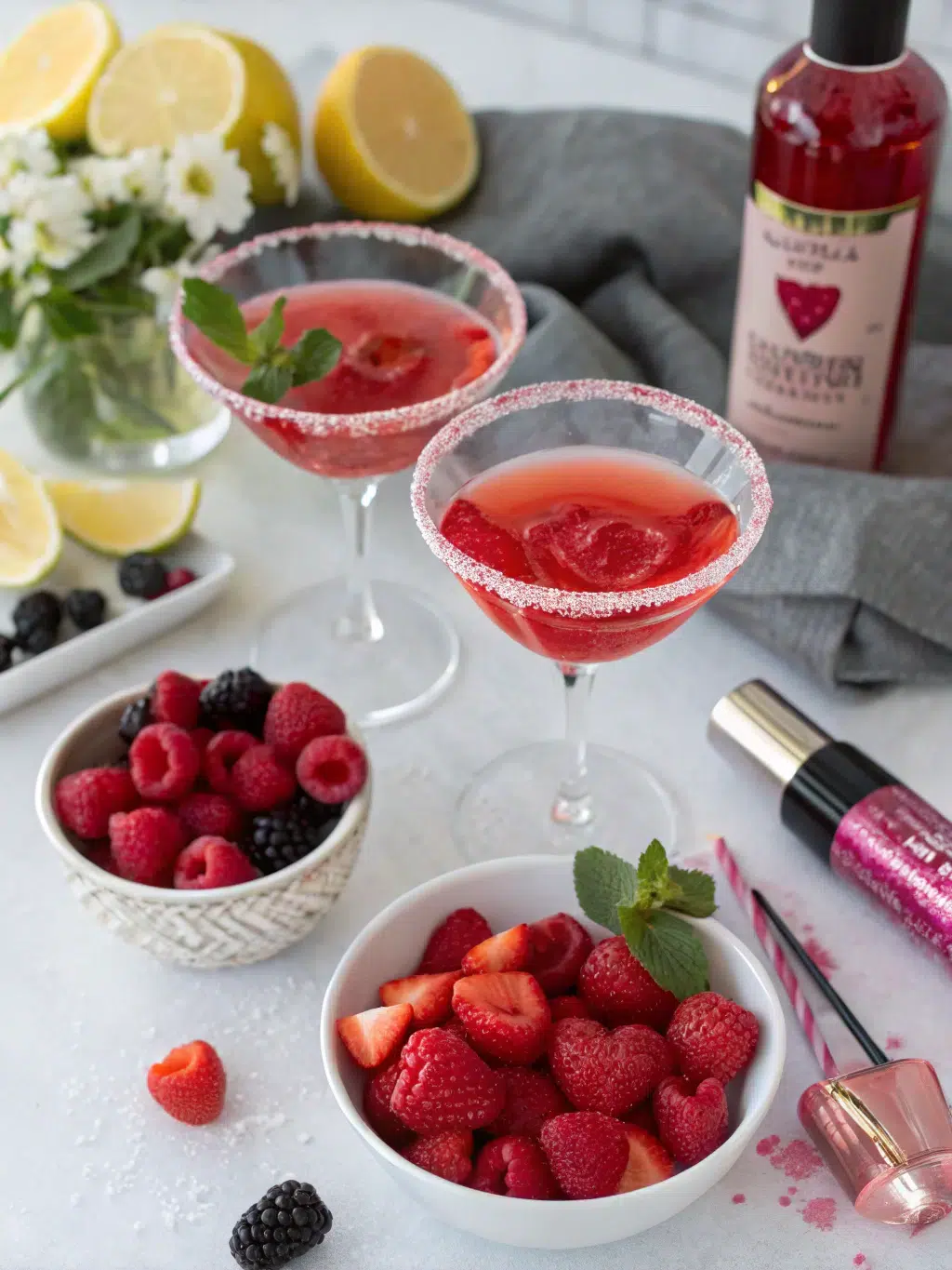 Lipstick Galentines Cocktail: 7 Tips for the Perfect Pink Drink 1 Lipstick Galentines Cocktail: 7 Tips for the Perfect Pink Drink