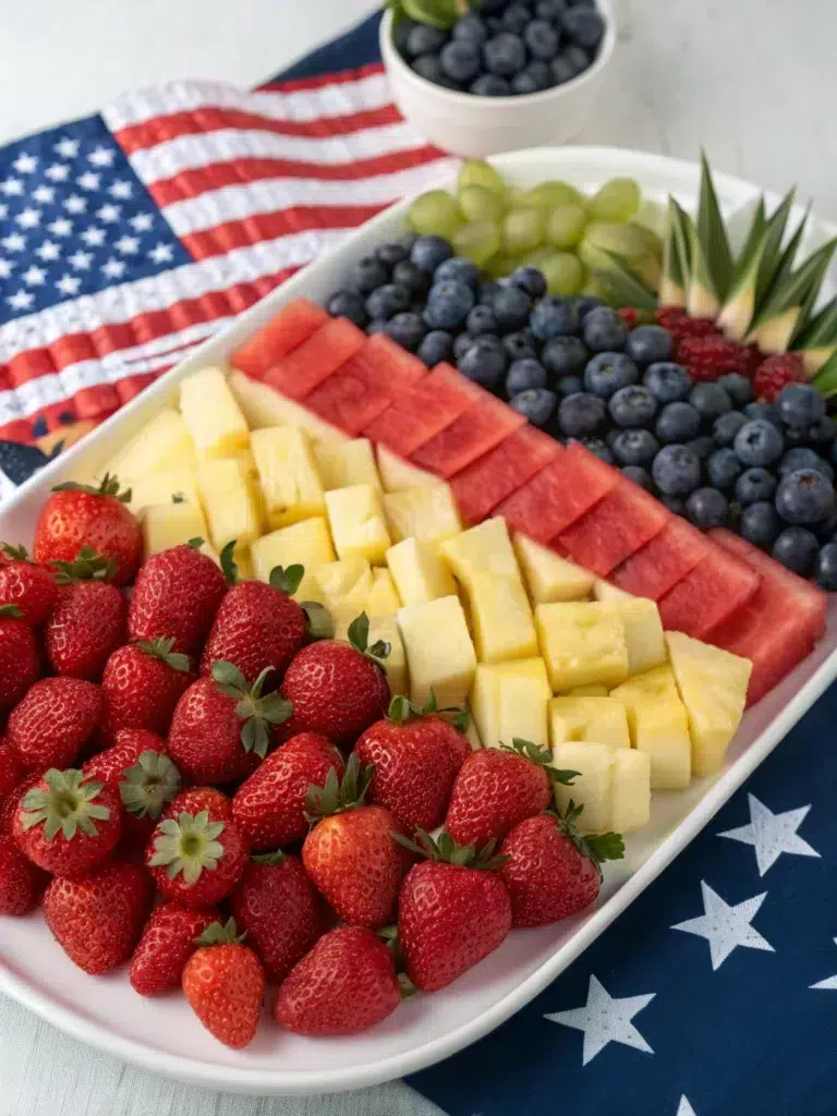 4th of July Fruit Platter Idea