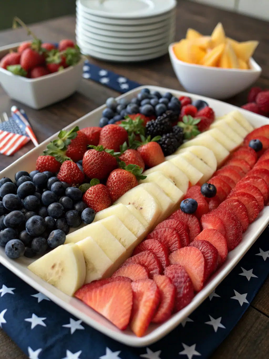 4th of July Fruit Platter Idea: 5 Tips for a Patriotic Spread! 3 4th of July Fruit Platter Idea: 5 Tips for a Patriotic Spread!