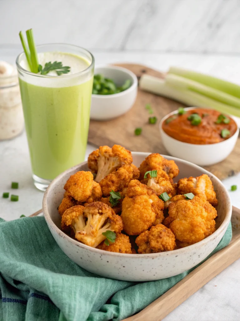 Air Fryer Buffalo Cauliflower Recipe