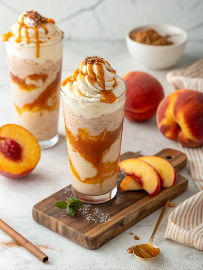 Brown Sugar Peach Cake