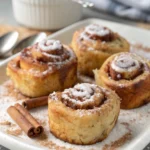 Cinnamon Roll French Toast Bites