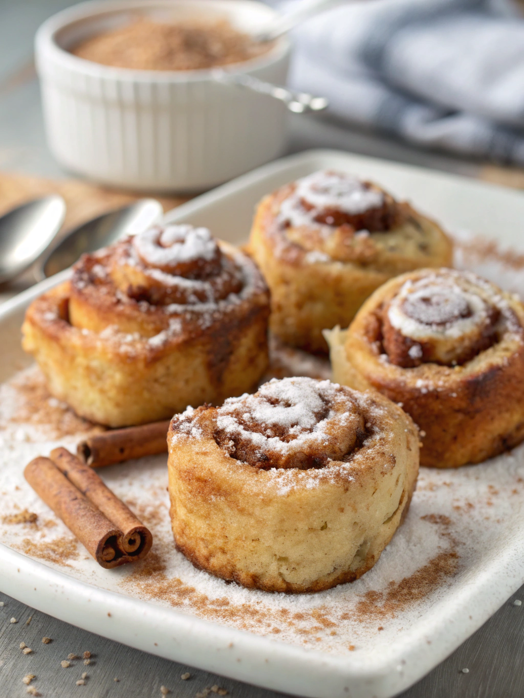 Cinnamon Roll French Toast Bites