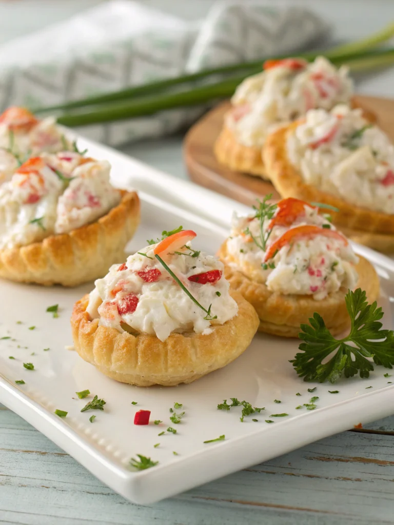 Crab Crescent Bites Creamy