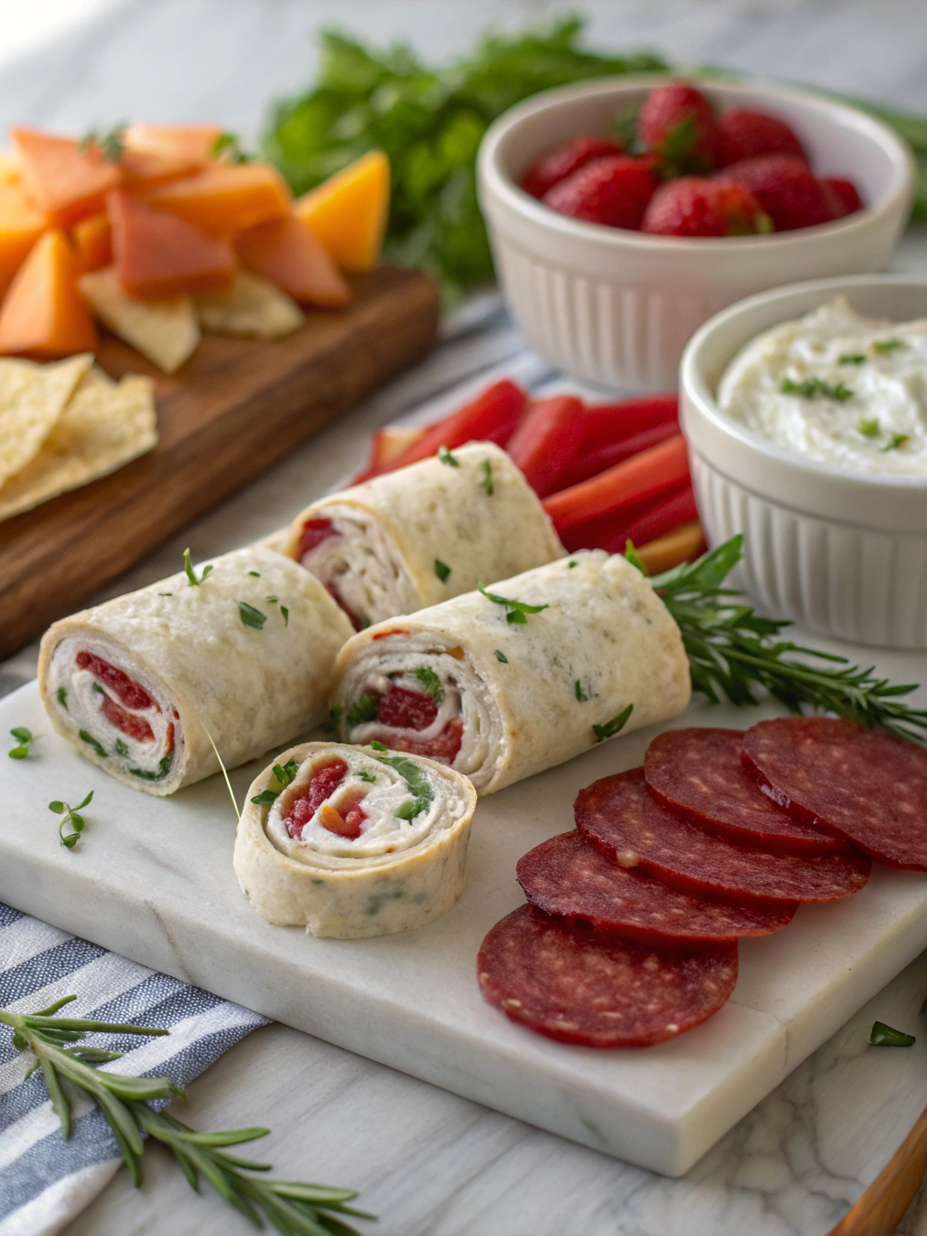 Cream Cheese Salami Roll Ups: 5 Easy Steps for an Irresistible Snack! 3 Cream Cheese Salami Roll Ups: 5 Easy Steps for an Irresistible Snack!
