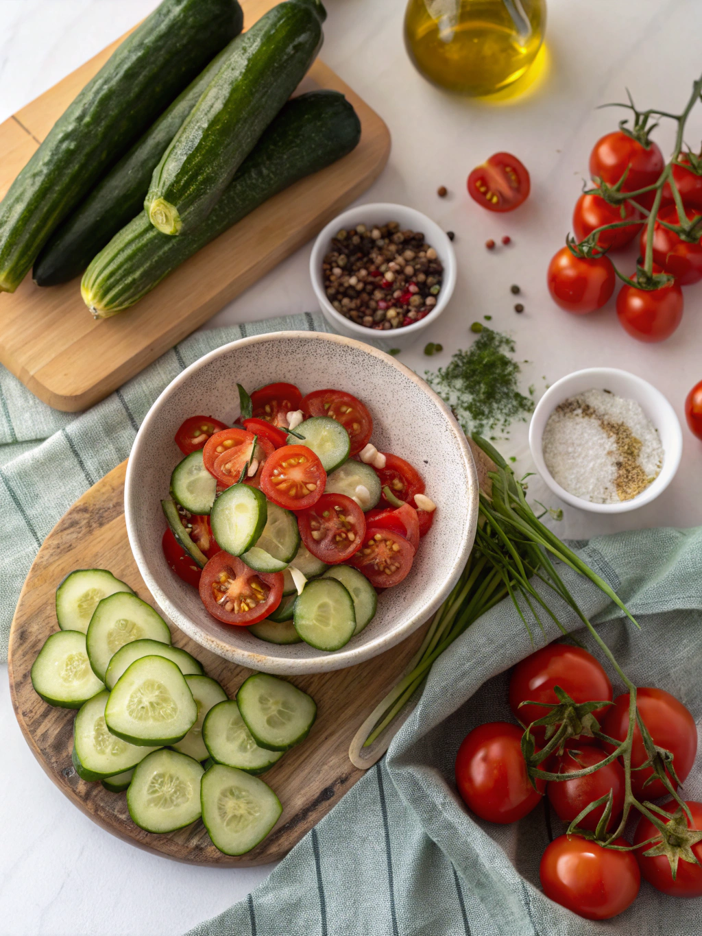 Cucumber Tomato Salad Recipe: 5 Fresh Twists on a Classic Dish