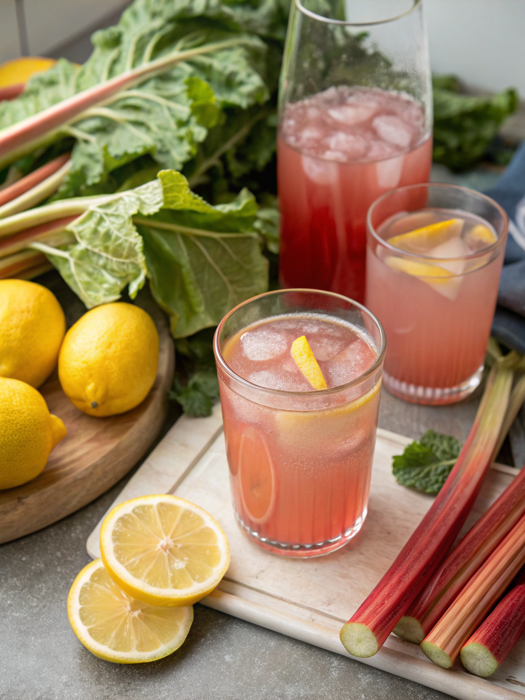 Delicious Homemade Rhubarb Lemonade Recipe: 7 Steps for Perfect Refreshment 3 Rhubarb Lemonade Ingredients