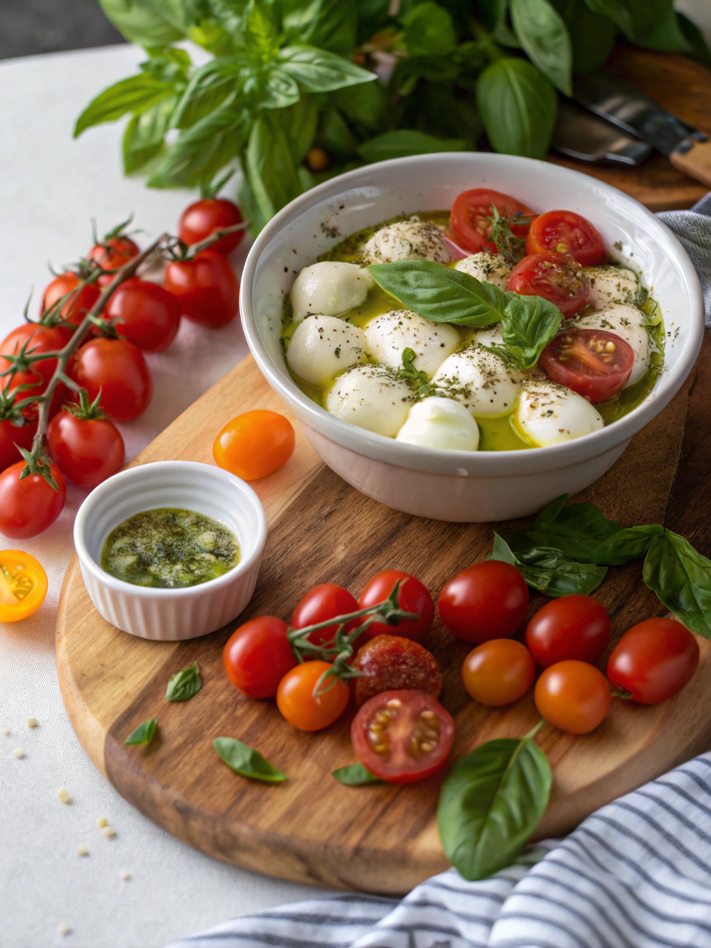 Easy Caprese Dip: 5 Reasons It's Your Go-To Party Appetizer! 3 Easy Caprese Dip Ingredients