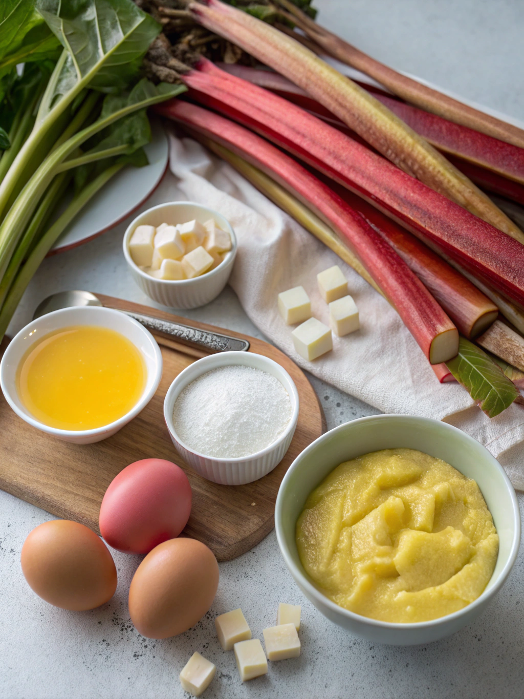 Easy Rhubarb Curd: 5 Steps to Your Best Tart Treat! 3 Easy Rhubarb Curd Ingredients
