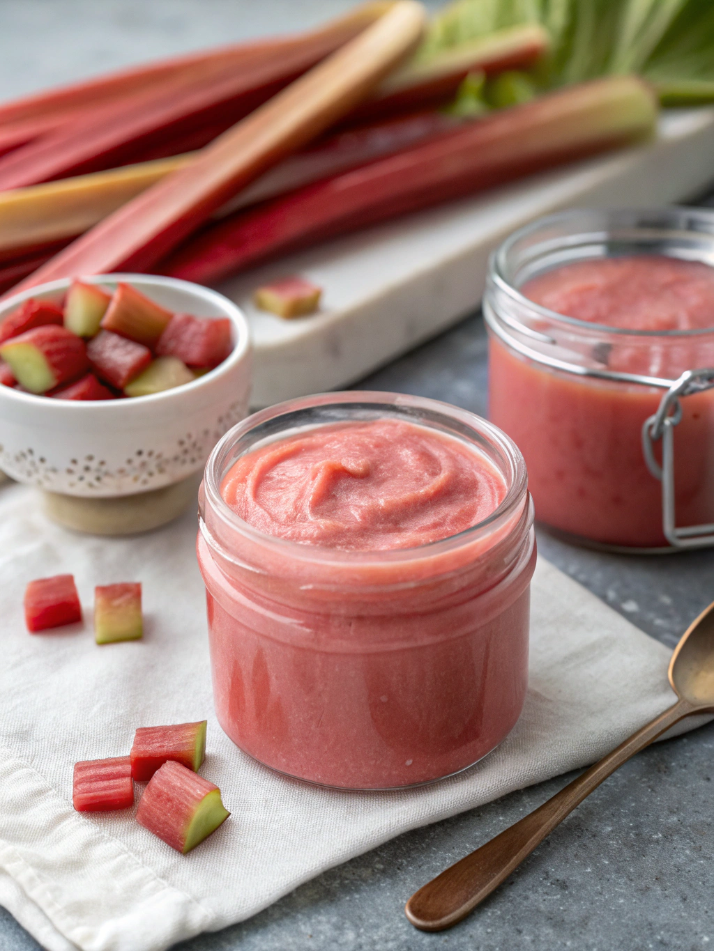 Easy Rhubarb Curd