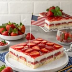Easy Strawberry Jello Flag Cake: 5 Simple Steps for a Festive Treat! 4 Easy Strawberry Jello Flag Cake