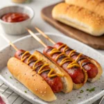Firecracker Hot Dogs on a Stick