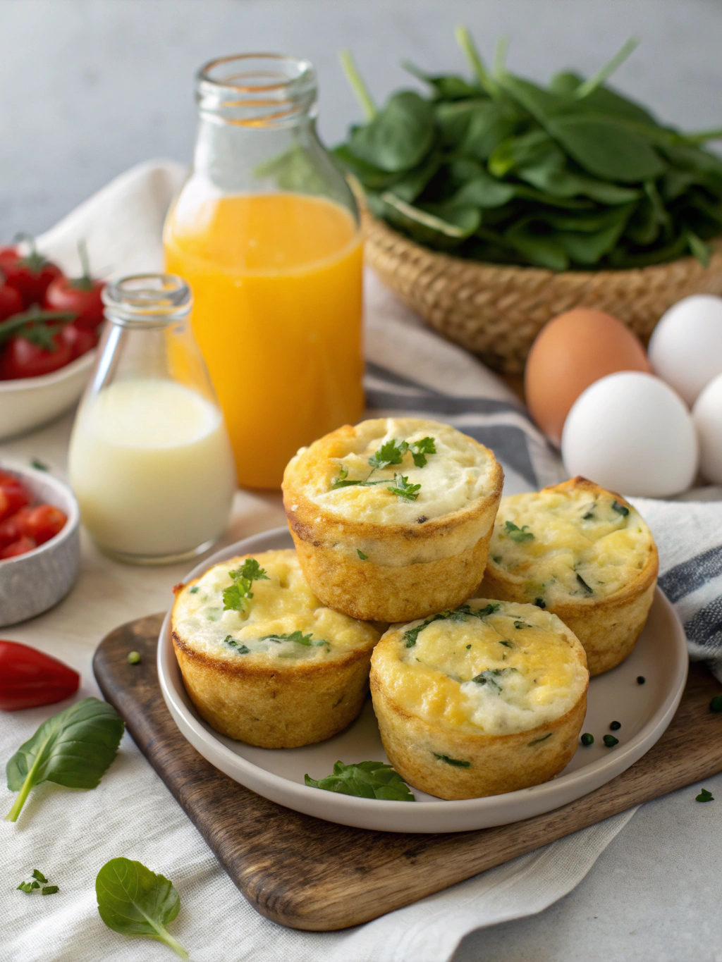How to Make 7 Fluffy Cottage Cheese Egg Muffins for a Perfect Brunch 3 Fluffy Cottage Cheese Egg Muffins Ingredients