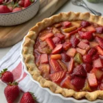 Fresh Strawberry Rhubarb Pie