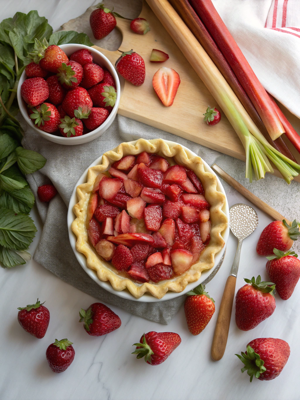 Fresh Strawberry Rhubarb Pie: 5 Tips for Perfect Flaky Crust Every Time