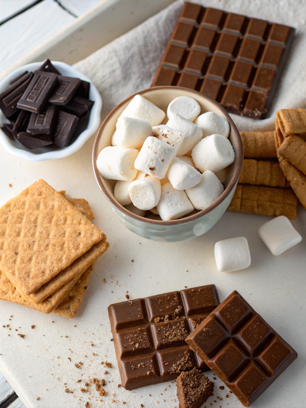 Frozen S'mores Ingredients
